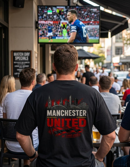 Manchester United Fan Unisex Terry Oversized Tee