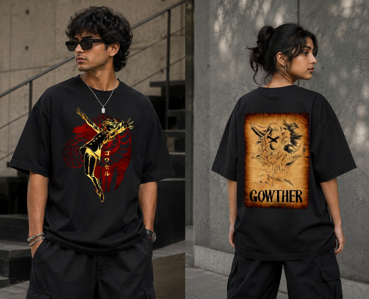 7 Deadly Sins Gowther - Unisex Oversized Classic T-Shirt (Front & Back Print)