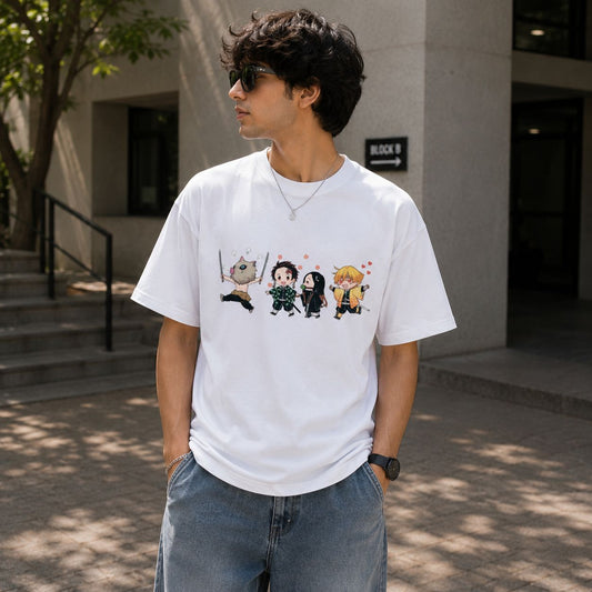 Team Demon Slayer - Unisex Oversized Classic T-Shirt