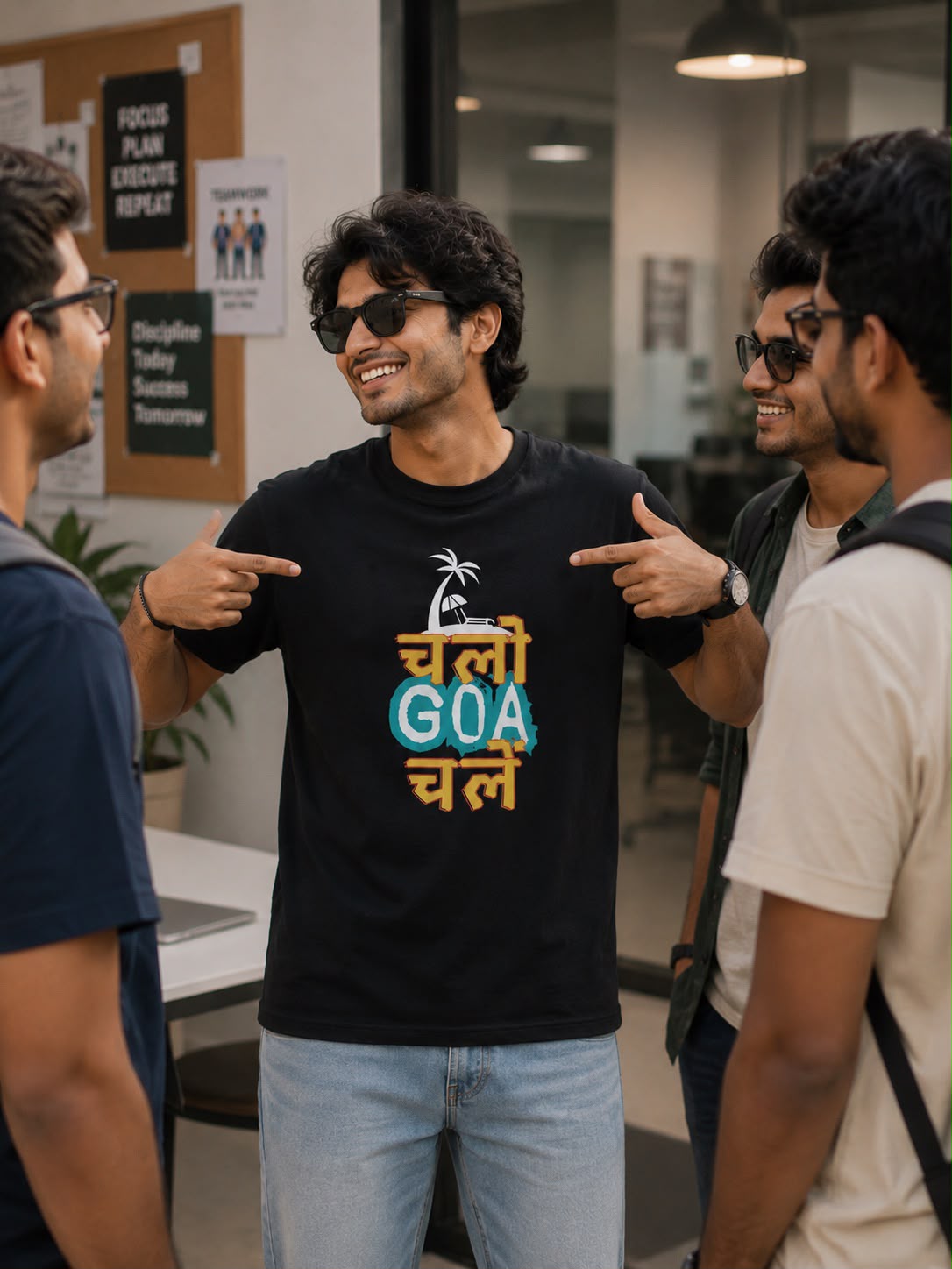 Chalo Goa Chale Unisex Supima T-Shirt