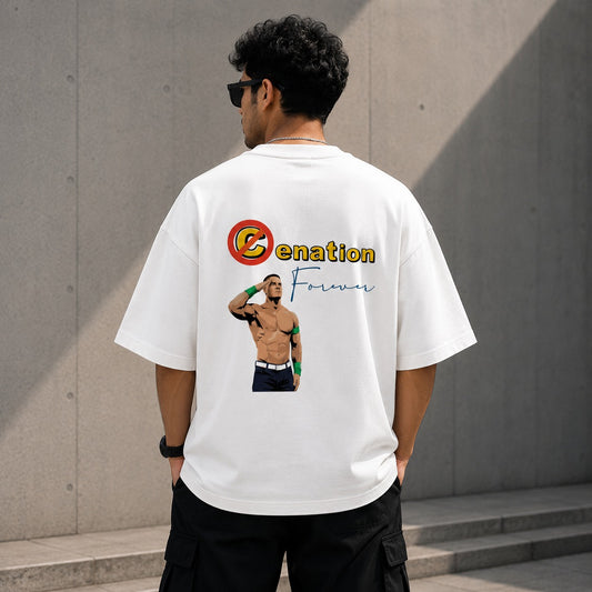 Cenation Forever - Unisex Terry Oversized Tee