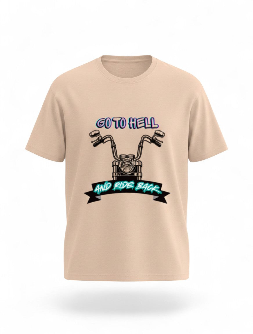MAG Store beige graphic t-shirt with