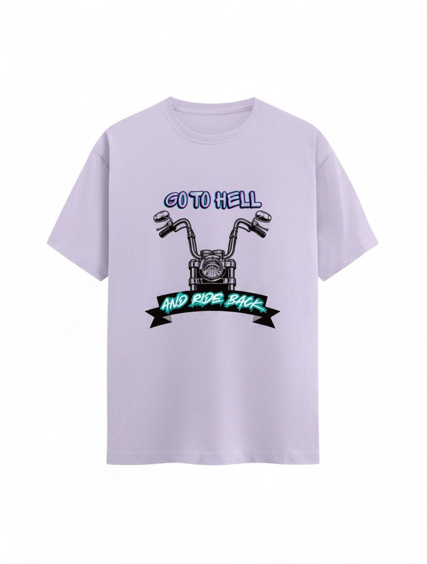 MAG Store light purple cotton t-shirt with