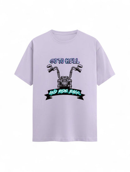 MAG Store light purple cotton t-shirt with