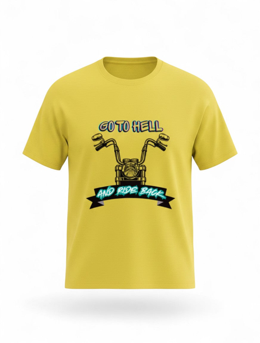 MAG Store yellow graphic t-shirt with