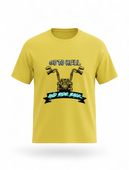 MAG Store yellow graphic t-shirt with