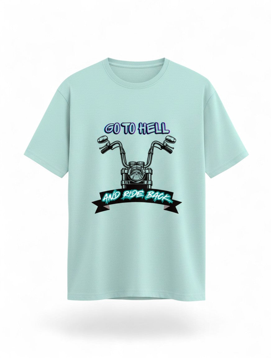 MAG Store light blue cotton t-shirt with