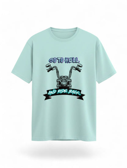 MAG Store light blue cotton t-shirt with